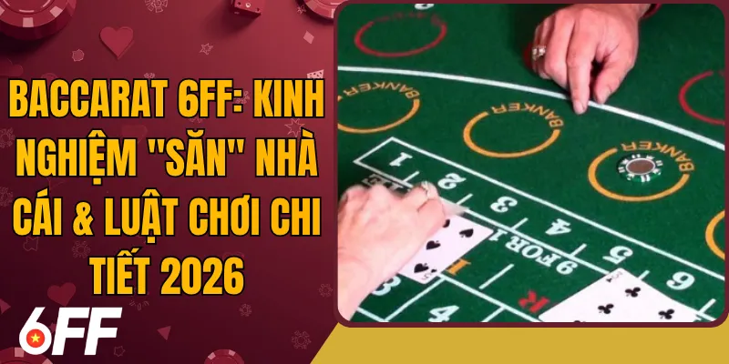 Baccarat 6FF Kinh Nghiệm Săn Nhà Cái & Luật Chơi Chi Tiết 2026