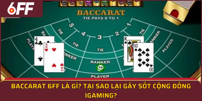 Baccarat 6FF là gì? Tại sao lại gây sốt cộng đồng iGaming?